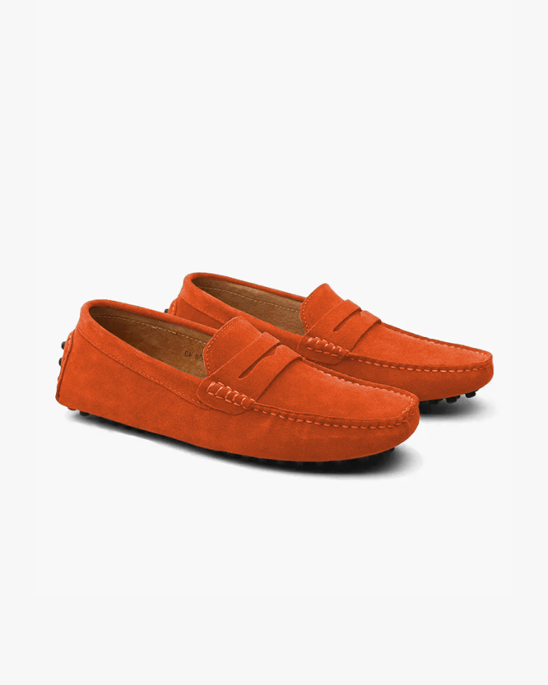 Wildleder Fahrer Slipper